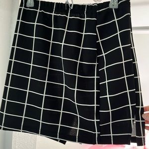 Plaid small size skirt